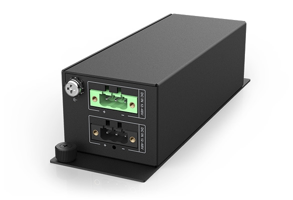 Cincoze PPM-I360 360W industrial power protection module with DC input and output terminal blocks.
